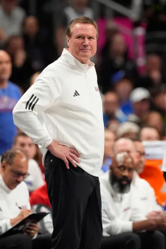 Kansas coach Bill Self returns to sidelines